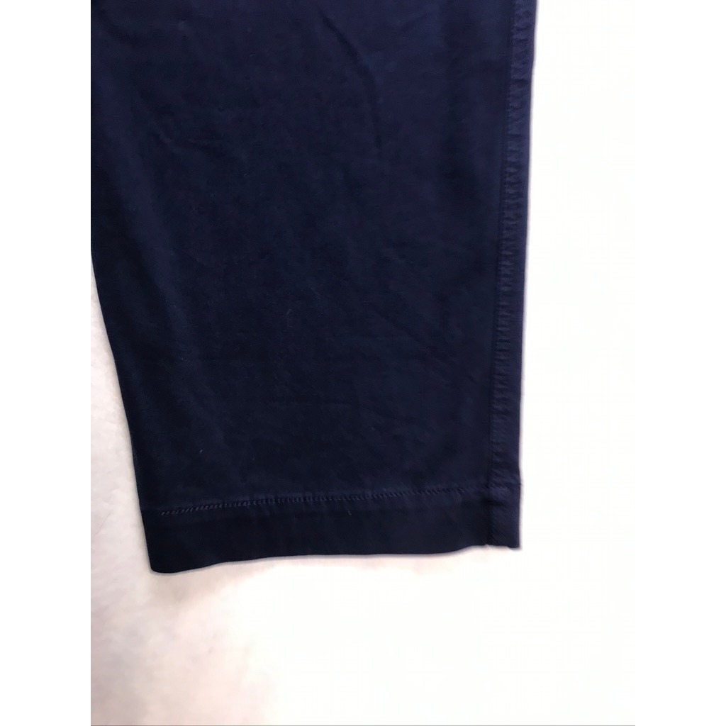 Liverpool Los Angeles Navy Blue Wide Leg Crop Pants Womens Size 16 Stretch Twill — image 8 of 8